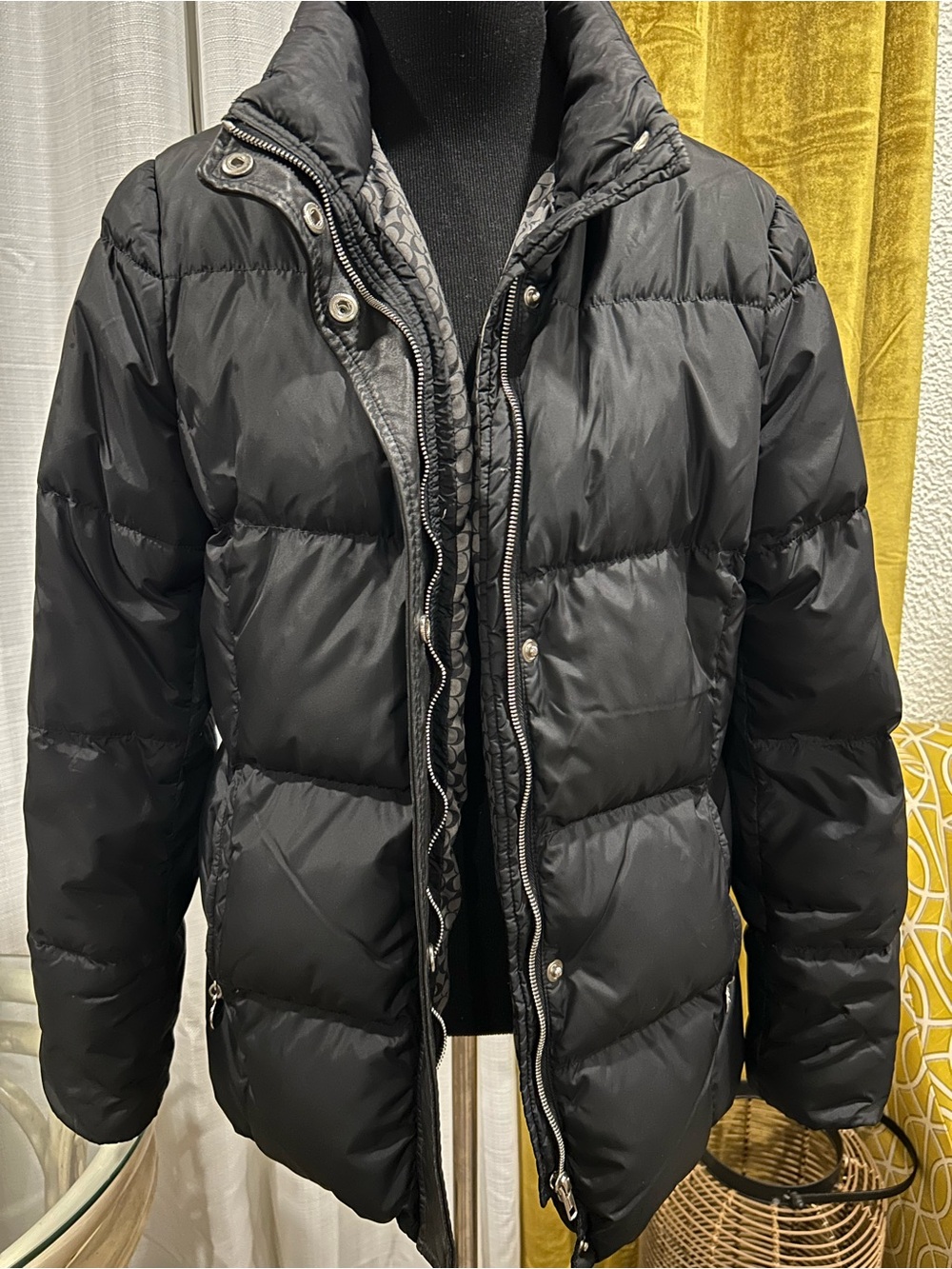 Coach-Women’s Black Puffer Jacket - Insulated